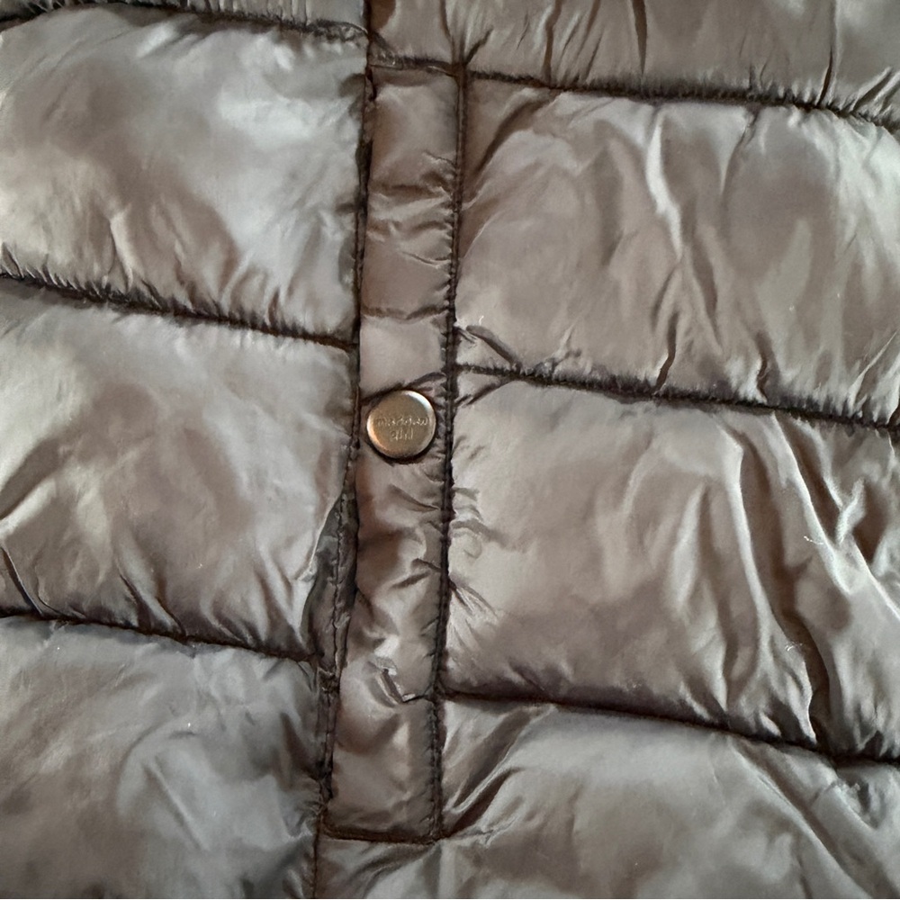 Madden Girl Black Puffer Jacket with Hood Sz L - Picture 3 of 12